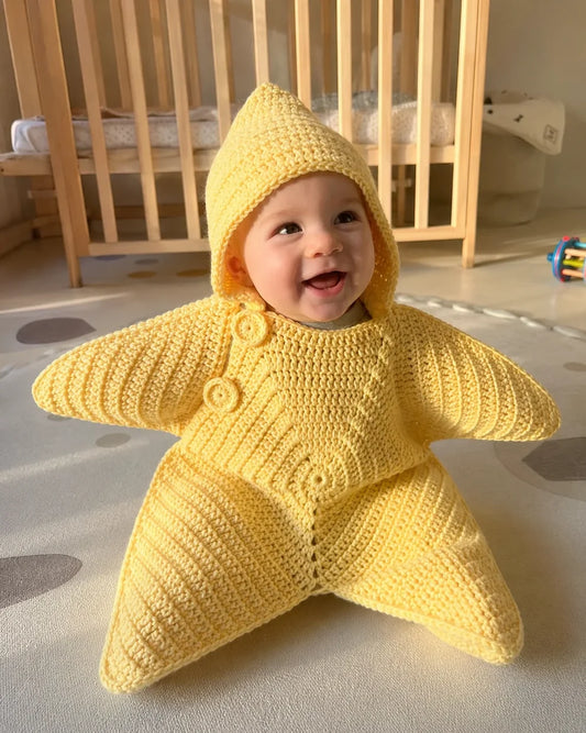 Cozy Baby Star Suit