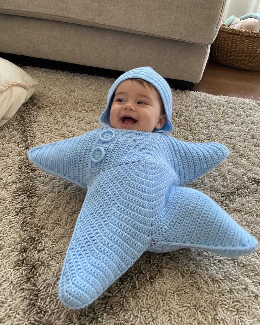 Baby Snuggle Star Suit