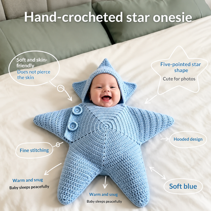 Cozy Baby Star Suit