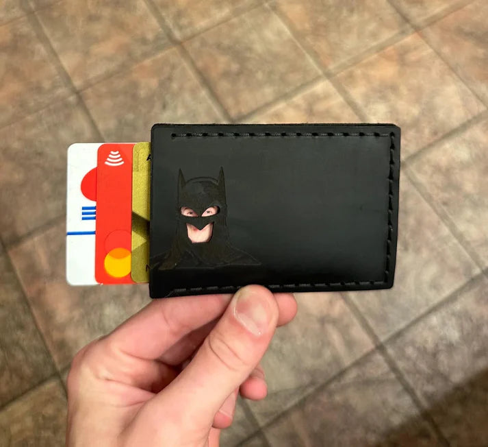 Batman Face Cutout Card Holder