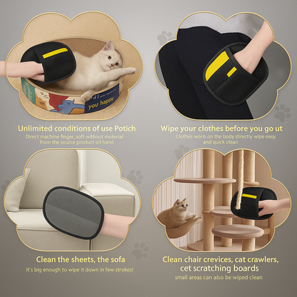 Eco-Friendly Pet Hair Remover Gloves™