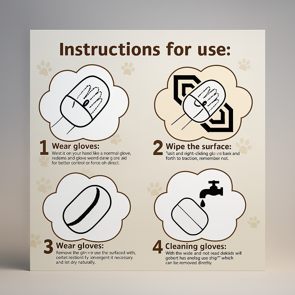 Eco-Friendly Pet Hair Remover Gloves™