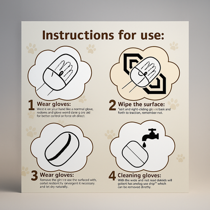 Eco-Friendly Pet Hair Remover Gloves™