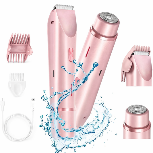 Bikini Trimmer for Women - Painless Electric Razors for Silk Skin
