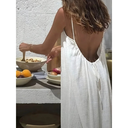 Women's Backless Cami Dress