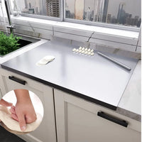 Food Grade Stainless Steel Chopping Board Non-slip Edge Kitchen Tool