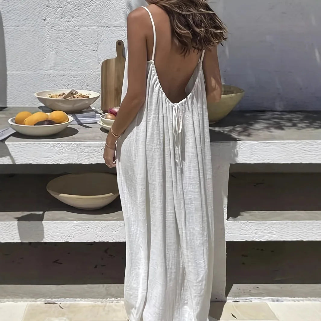 Women's Backless Cami Dress